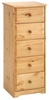 Core Products Balmoral 5 Drawer Narrow Chest Of Drawers