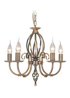 Elstead Lighting Artisan Five Light Chandelier