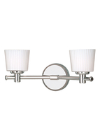 Elstead Lighting Bathroom Modern Binstead Two Light Wall Light