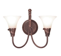 Elstead Lighting Emily 2 Light Wall Light