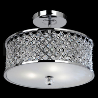 Endon Lighting Hudson Chrome Triple Light Ceiling Fitting