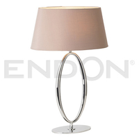 Endon Lighting Lawrence Chrome Table Lamp