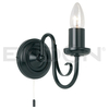 Endon Lighting Matt Black Wall Bracket