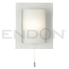 Endon Lighting Oblong Switched Wall Bracket