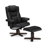 Julian Bowen Malmo Swivel and Recline Chair and Footstool