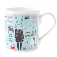 Fifi Lapin What Shall I Wear Today China Mug