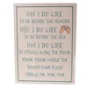 I do Like to be Beside the Seaside Wall Sign