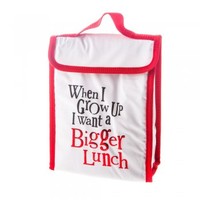I want a Bigger Lunch Cool Lunch Bag