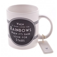 Rainbows & Stars Porcelain Mug