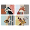 Set of Four Beasties Placemats by Carola van Dyke