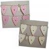 Wooden Heart Bunting