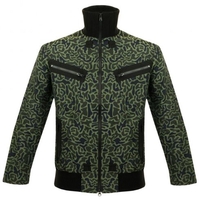 Adidas Y-3 Modular Linner Camo Green Bomber Jacket AC3528