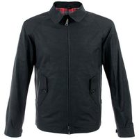 Baracuta G4 Shirt Collar Black Harrington Jacket BRCPS0090