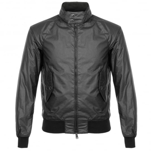 Baracuta G9 Faded Black Waxed Jacket BRMOW0111FWC01