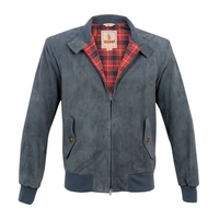 Baracuta G9 Harrington Avio Suede Jacket BRCPS0046