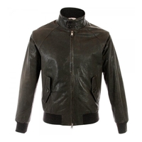 Baracuta G9 Slim Fit Brown Leather Jacket 0087-703