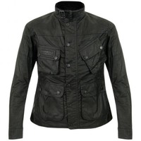 Barbour International Hardpack Black Wax Jacket MWX0810BK71