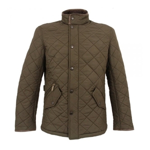 Barbour Powell Olive Quilted Jacket MQU0281OL51