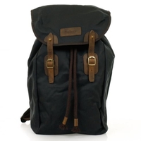 Barbour Wax Leather Navy Backpack UBA0334NY91