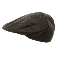 Barbour Wax Olive Flat Cap MHA0004OL71
