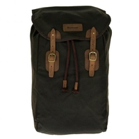 Barbour Wax Olive Leather Backpack UBA0334OL71