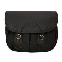 Barbour Waxed Leather Olive Tarras