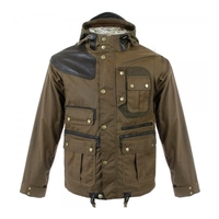 Barbour X White Mountaineering Waxed Mountain Parka Bark MWX0823BR31