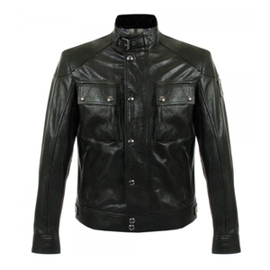 Belstaff Racemaster Black Leather Jacket 71020192