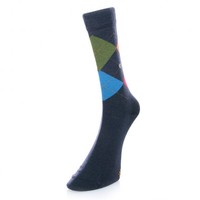 Burlington Edinburgh Dark Navy Socks 211826142