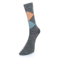 Burlington Edinburgh Grey Wool Socks 21182 3067