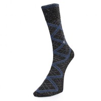 Burlington Fashion Dark Grey Diamond Socks 21180 3000