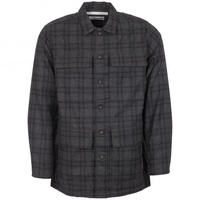 Check Military Shirt Jacket