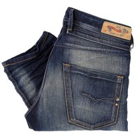 Diesel Belther Stone Wash Slim Tapered Denim Jeans 0608A