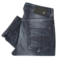 Diesel Buster Midwash Tappered Denim Jeans 0837A