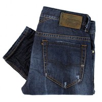 Diesel Thavar Blue Wash Denim Jeans 0831Q