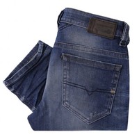 Diesel Thavar Skinny Blue Wash Denim Jeans 0838D