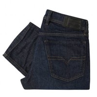 Diesel Waykee Straight Dark Blue Denim Jeans 0837N