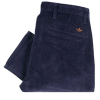 Dockers Alpha Navy Eclipse Tapered Corduroy Trousers 47122-0099