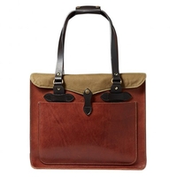Filson Cognac Leather Tote 70127211135