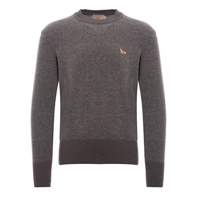 Fox Patch Knit Jumper