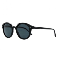 Giorgio Armani Round Retro Black Sunglasses 0AR8007