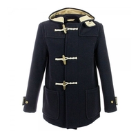 Gloverall Mid Length Navy Monty Duffle Coat 357752