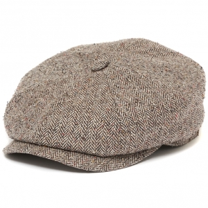 Hatteras Silk Newsboy Cap