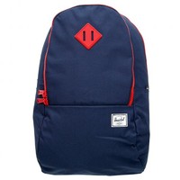 Herschel Suppy Nelson Navy Red Rubber Backpack 10143-00158