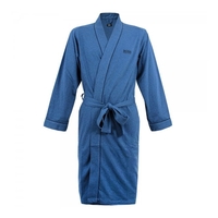 Hugo Boss Black Kimono Open Blue Robe 50229070