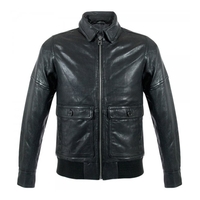 Matinique Lansbury L Black Leather Jacket D56219001-050
