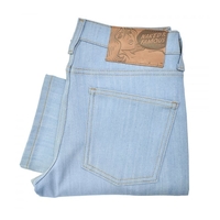 Naked and Famous Skinny Guy Sky Blue Denim Jeans 012191