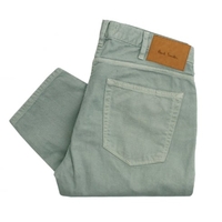 Paul Smith Faded Green Tapered Denim Jeans JPFJ-301X-D12