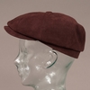 Pigskin Hatteras Flat Cap