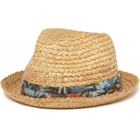 Player Vintage Straw Fedora Hat
